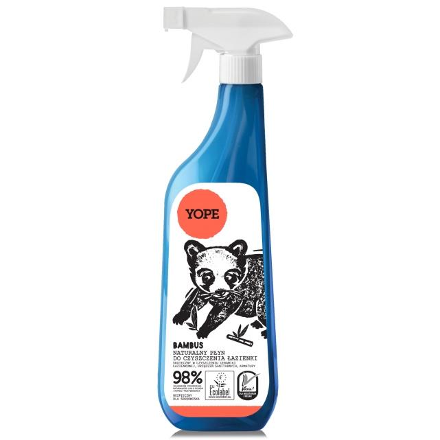 Eco-Friendly Bamboo Bathroom Cleaner by Yope – 750ml