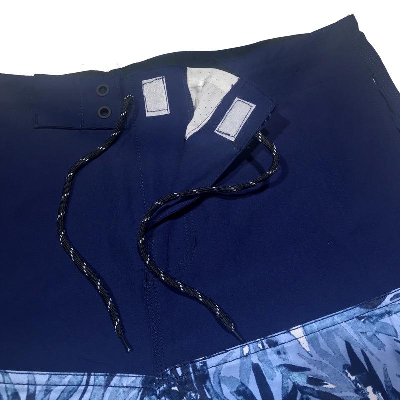 2023 New Elastic Quick-Dry Surfing Beach Shorts with Waterproof Light Board and Custom Logo Option