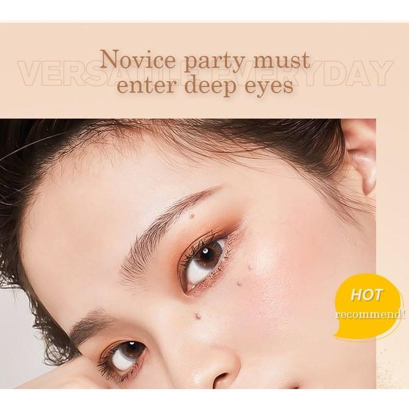 Pudaier - Fifteen Color Versatile Eyeshadow Palette - 3 Types
