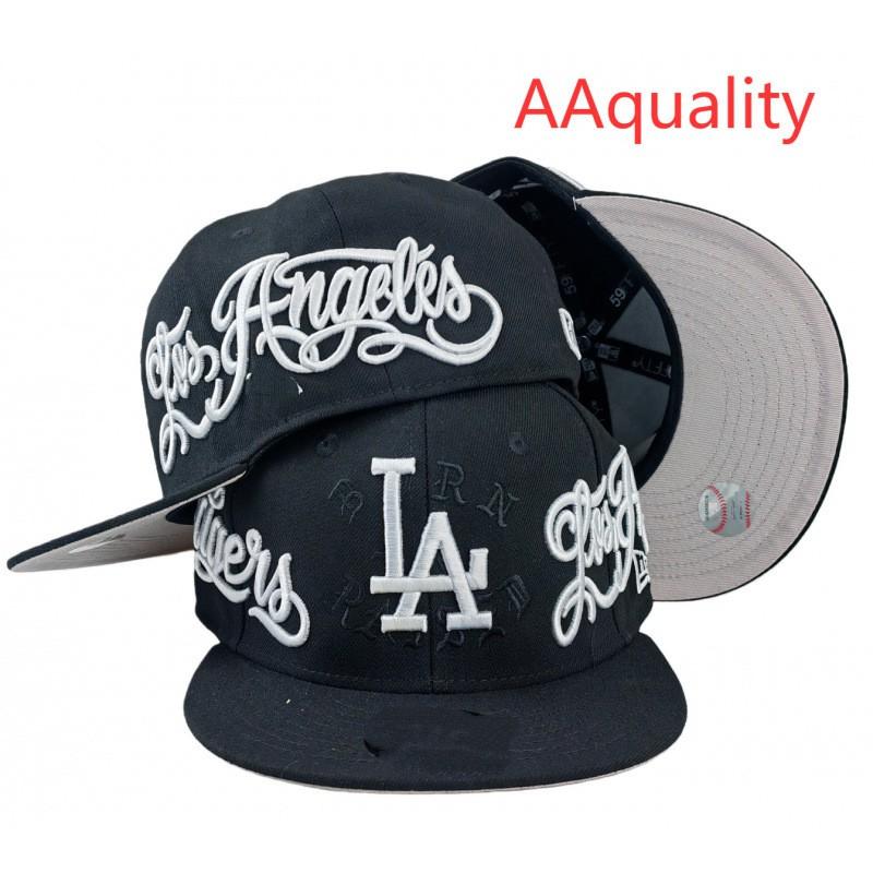 Unisex Embroidered AA Baseball Cap Flat Brim Street Style Adjustable Snapback Hat Men Women
