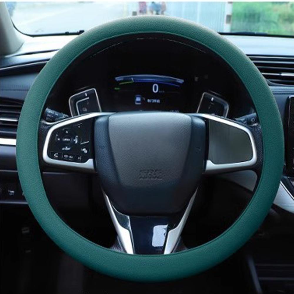 1 Pc Ultra Thin Anti Slip Car Steering Wheel Protective Cover, Silicone Steering Wheel Protective Cover