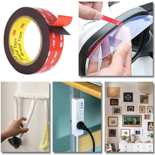 Strong Double Sided Tape, Double Sided Tape, Car Double Sided Tape, Acrylic Double Sided Tape, Adhesive, Commercial Use, Heat Resistant, Waterproof, S