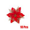 Simulation Christmas Flowers Cloth Decoration Plastic For Decoration Christmas Trees Christmas Wreaths Decoration
