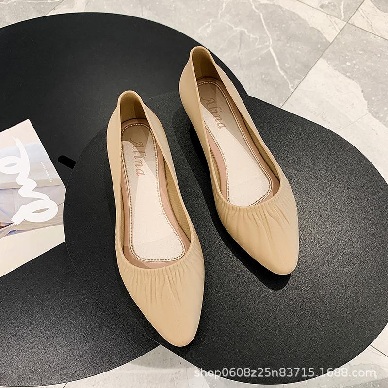 New low-top rain shoes women's non-slip waterproof shoes fashionable adult outdoor kitchen work shoes shallow rubber shoes