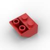 200 Piezas Bloques MOC 100 Piezas 2x2 45 Pendiente Invertida Kit Clásico de Bloques de Construcción Compatible con 3660 Accesorios de Techo para Casa de Ciudad