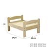 Summer and Winter Four-season Universal Floor-standing Wooden Removable and Washable Princess Bed Cat Bed