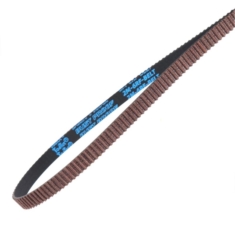 Riemen LL-2G-6RF 2GT-Riemen, geöffneter Zahnriemen aus Fiberglasgummi, 2GT-6, 2 M, 5 M, 6 mm, für MK3S+ -3 CR10 3D-Drucker