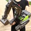 Baufahrzeug Modell 150 Legierung Schwerlast Bagger Mit DIY Funktionen Für Sammler