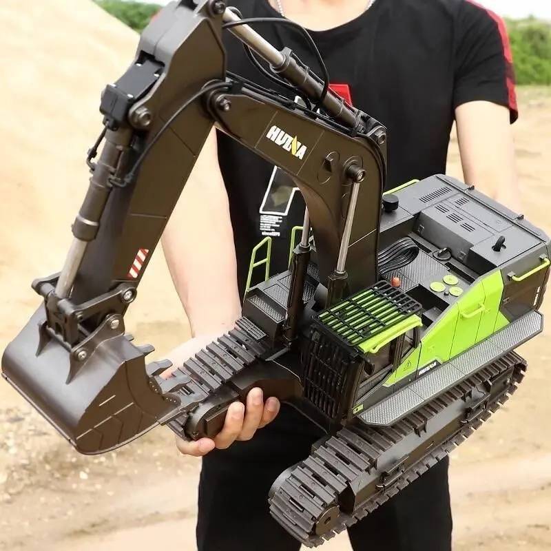 Baufahrzeug Modell 150 Legierung Schwerlast Bagger Mit DIY Funktionen Für Sammler