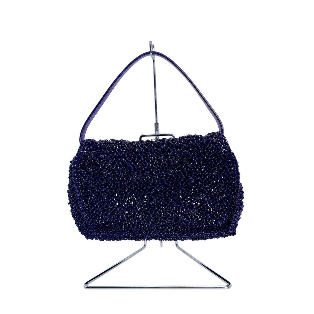 ANTEPRIMA party wedding Handbag wire purple Women Used