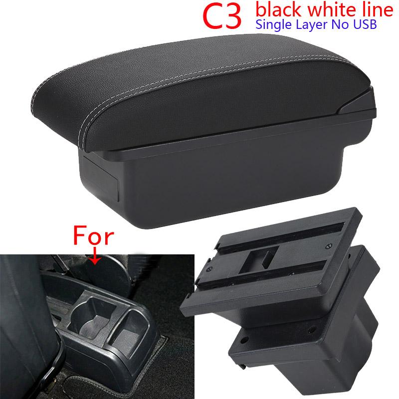For Skoda Octavia Armrest Box For Skoda Yeti Mk2 A5 Car Armrest Storage Box Car Accessories Interior Parts Simple Installation