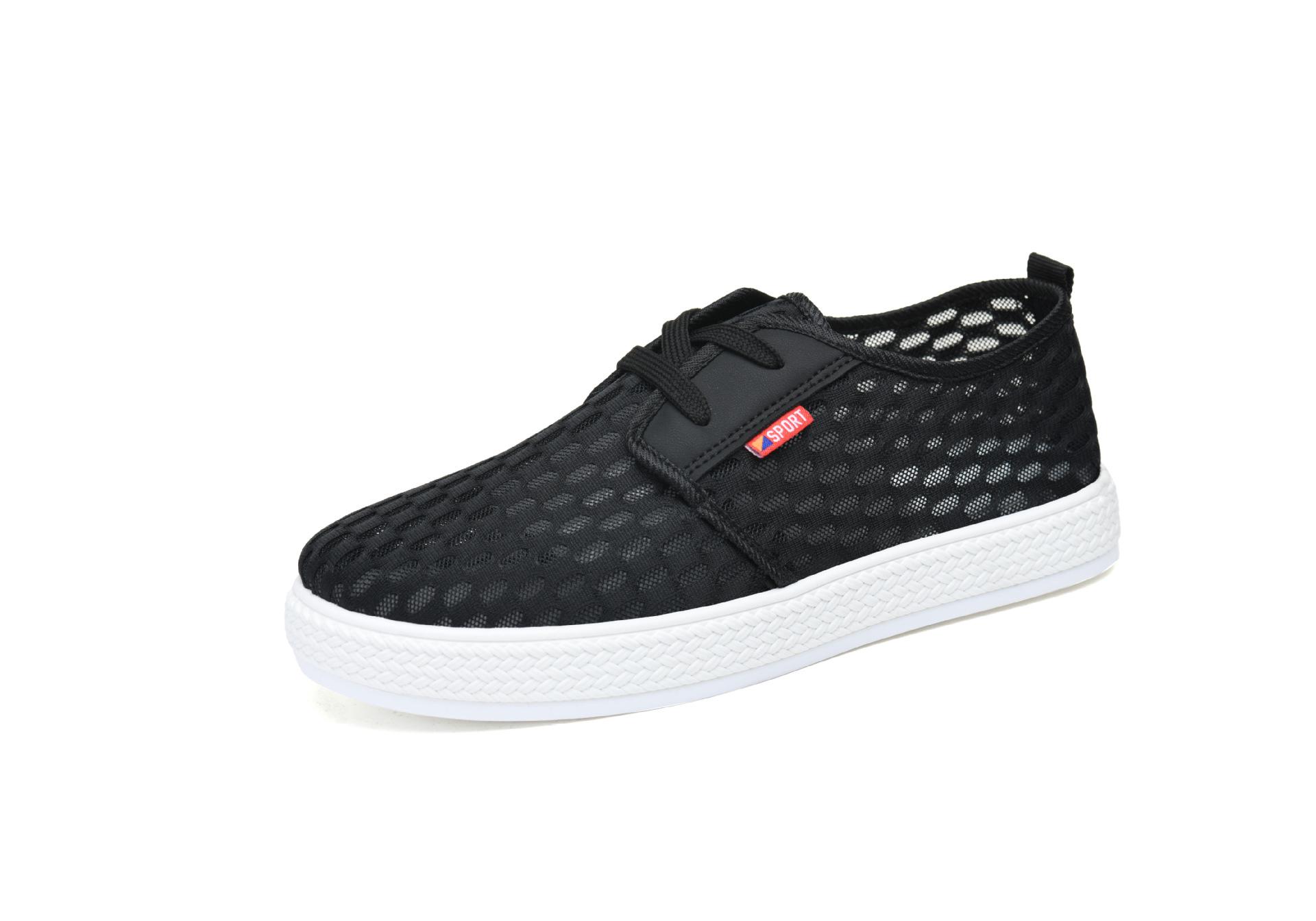 2025 Men s Lightweight White Mesh Shoes: Breathable, Non-Slip, Lace-Up Design Size 44