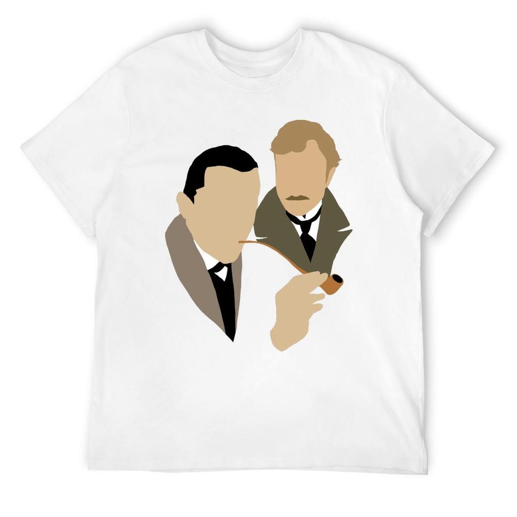 Sherlock Brett N Burke Tshirt T Shirt Unisex Designer T Shirts For Unisex Cotton Unisex T Shirt Summer Tshirt