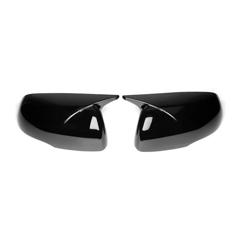 For Kia Morning Picanto - Exterior Accessories Glossy Black Rearview Mirror Cover ABS Plastic Car Upgrade Decoration