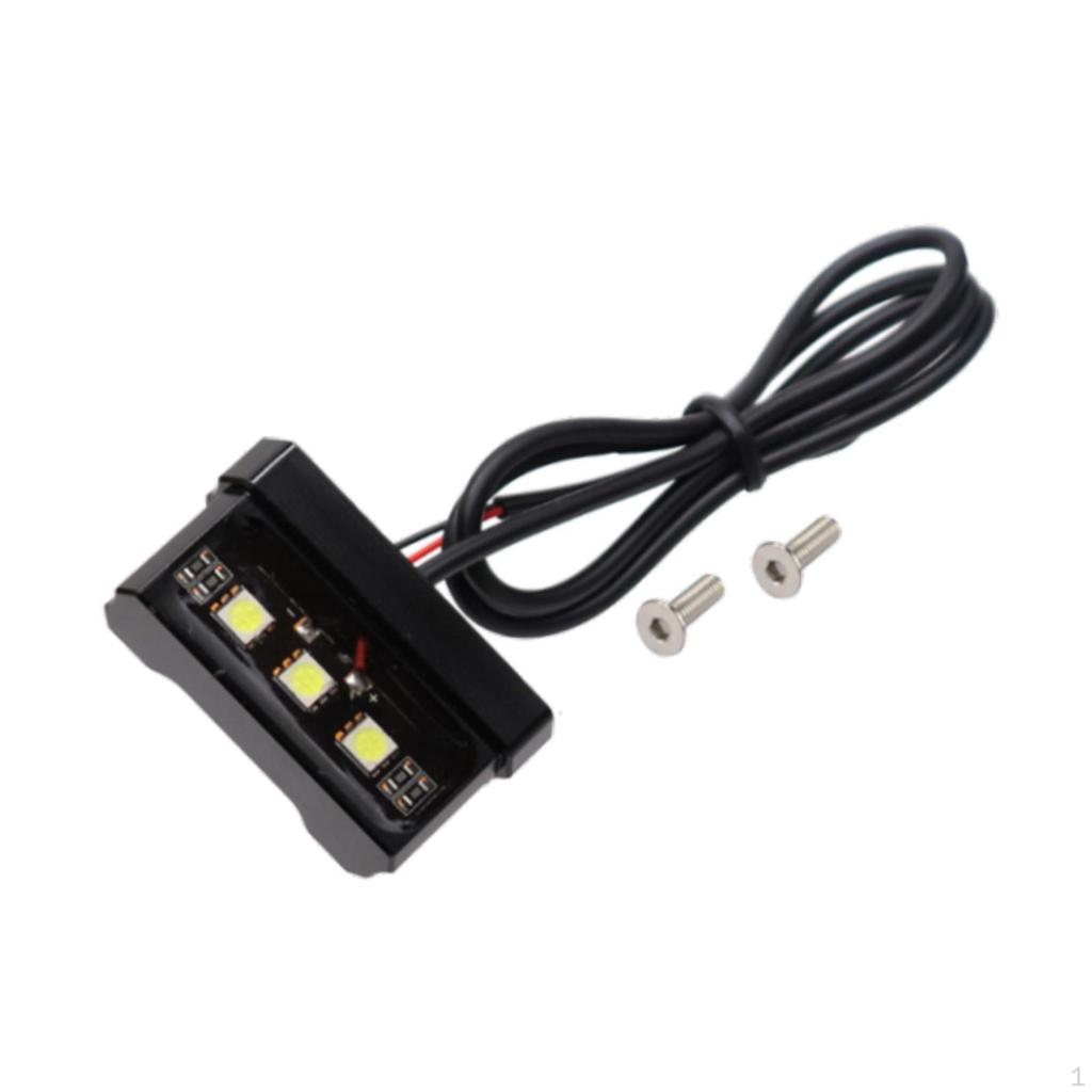 License Plate Light LED Brake Accessory Compact Lightweight Waterproof Sturdy Replacement