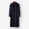 Autumn Double-Breasted Trench Coat Men'S Super Long Korean Version Trend Retro British Style Business Casual Middle-Aged Men'S Coat
