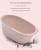 Large Oval Thickened Plastic Washbasin - Baby & Children's Bath or Laundry