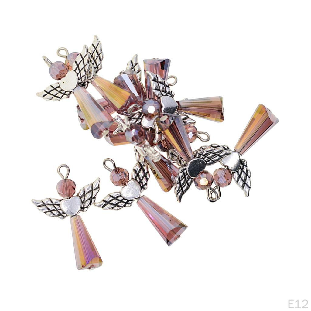 Of 12Pcs Girls Charms Pendants For DIY Charm Crafts Jewelry Making Findings