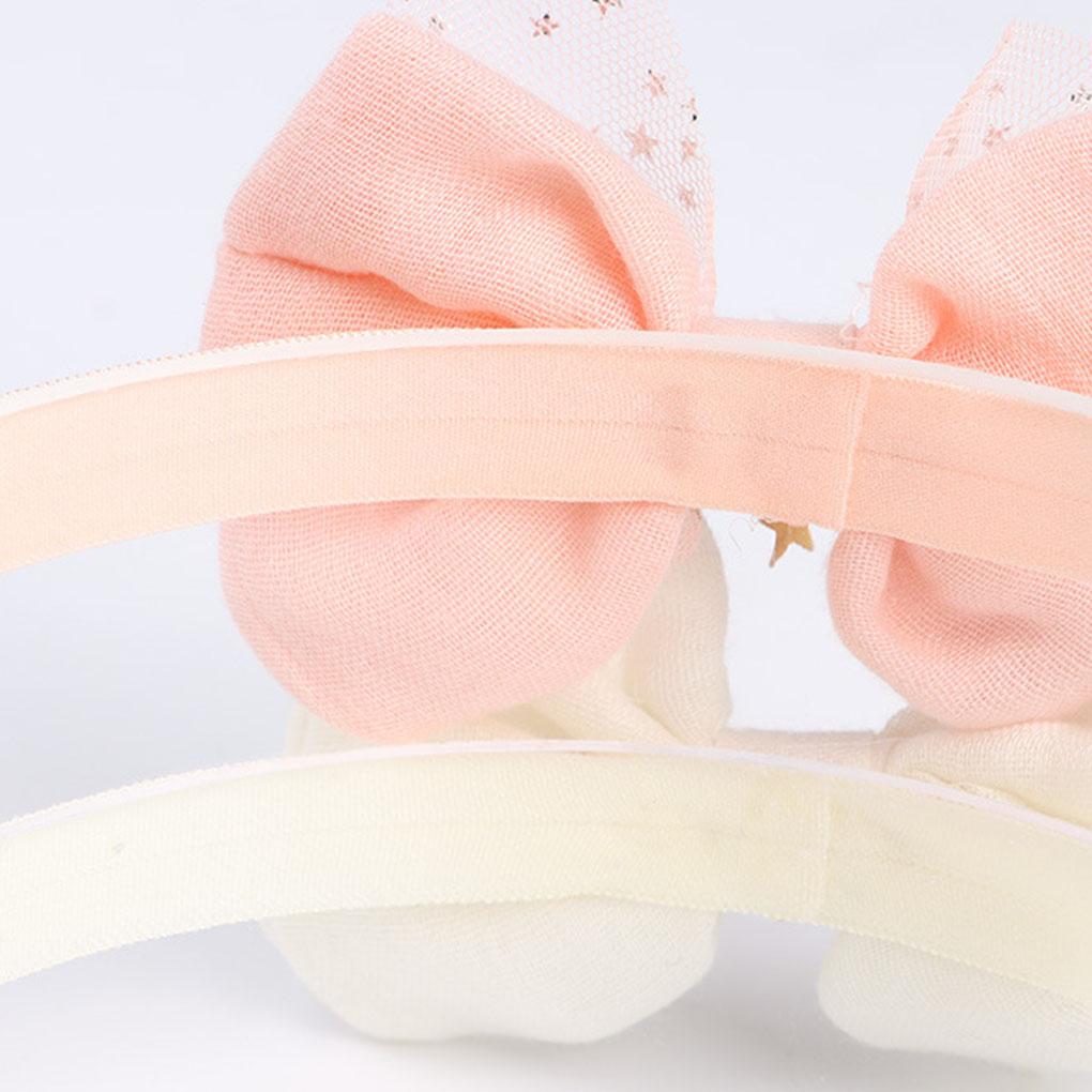 Headband Bowknot Cute Flower Bows Baby Girls Infant Kids Turban Headwrap Haarband Soft Stretchable Hair Accessories