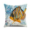 Home Decor Underwater World: Sea Creatures & Mysteries Pattern Cushion Cover Suitable for Sofa Bedroom Car Pillow Cover