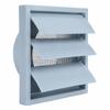 PVC Wandlüftungsgitter 4" 5" 6" Abluftgitter Einfache Montage Lüftungsgitter