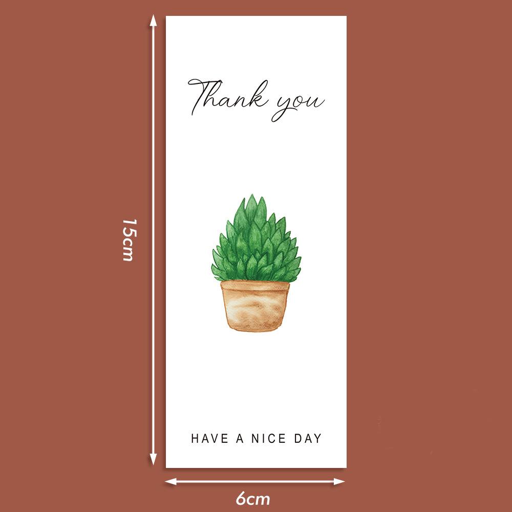 50Pcsroll Thank You Stickers Small Business Commodity Packaging Decoration Sealing Stickers Personalized Package Label