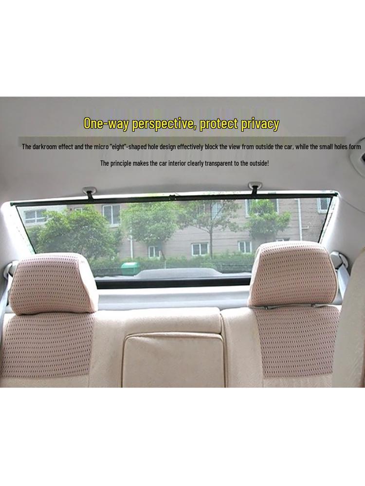 Automatic Car Window Sunshade Curtains - Heat Insulation and Sun Protection