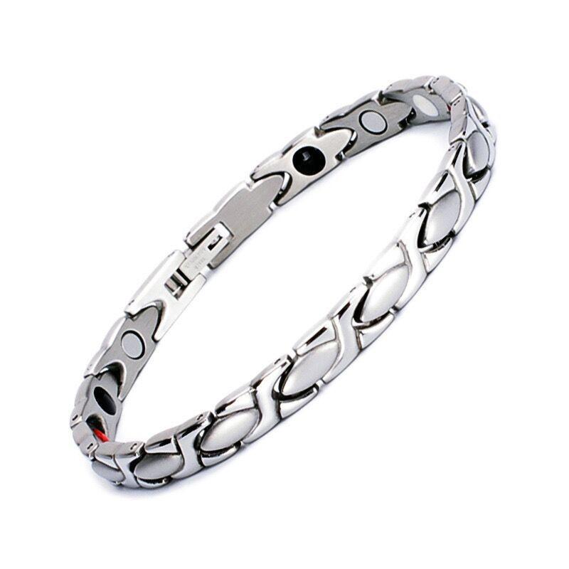 European & American Fashion Retro Magnetic Therapy Fish Bracelet - Detachable Couples Design