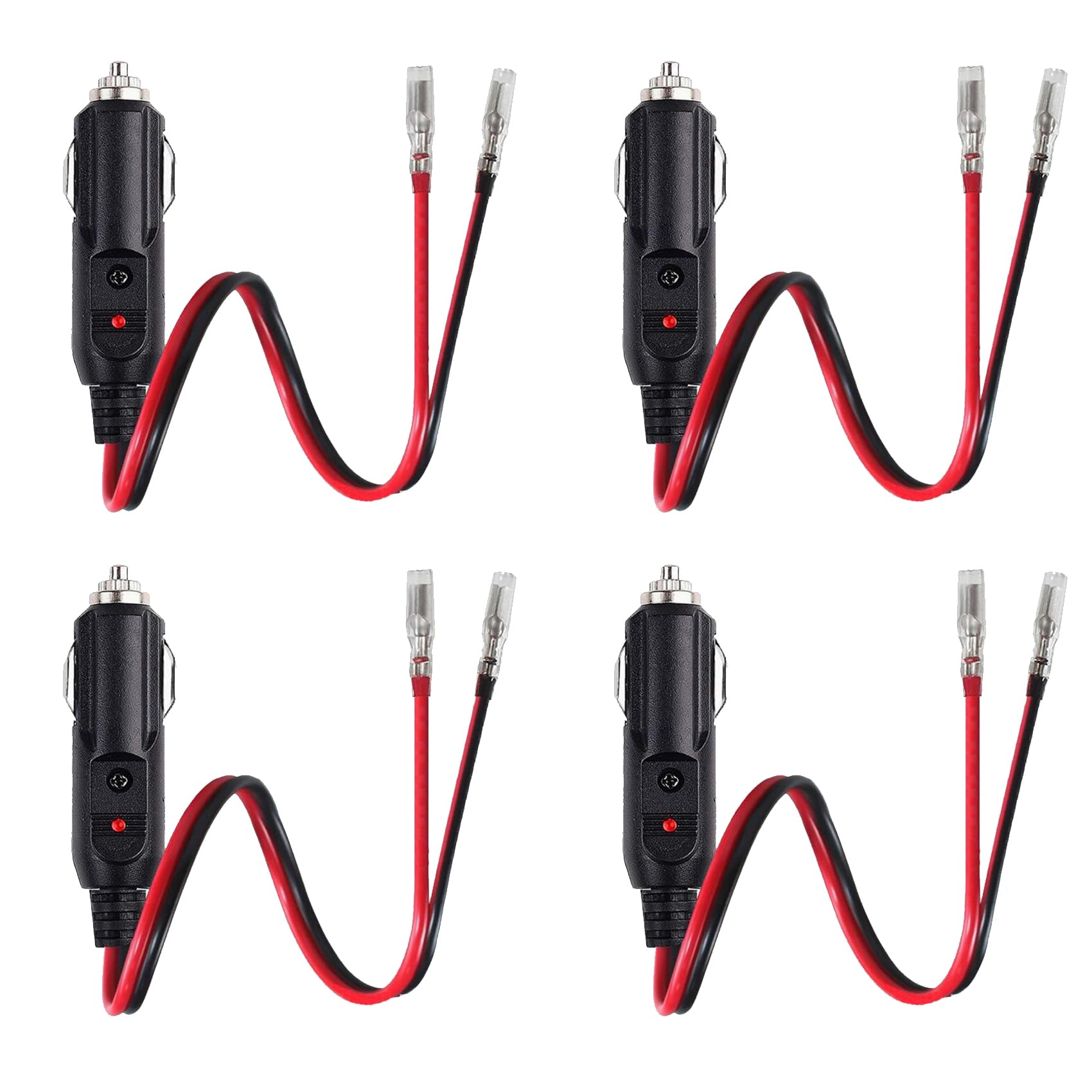 YFFSFDC Car Cigarette Lighter 12V/24V Car Cigarette Socket Extension Cable