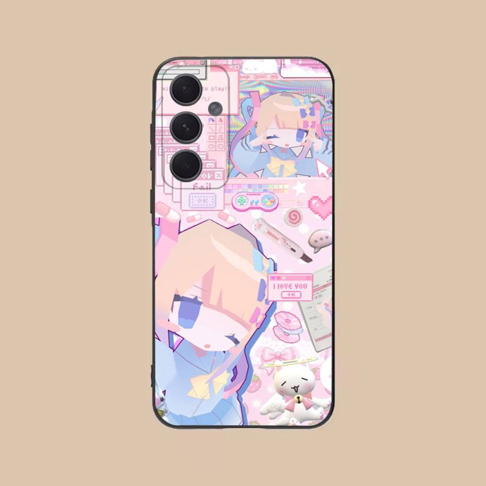 N-NEEDY GIRL O-OVERDOSE Phone Case For Samsung S25,24,21,22,23,20,S30,Ultra,Plus,Fe,Lite,Note,5G Black Cover SamsungS30ULTRA5G