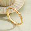 Elastic Bracelet Women Plated Charm Punk Wide Chunky Metal Spiral Bangle Fashion New Party Jewelry Accessories Gift