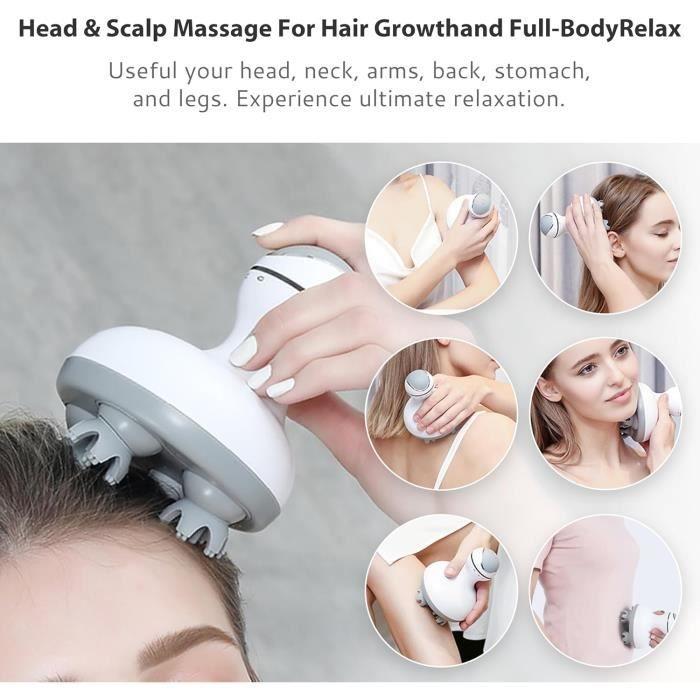 Masseur De Cuir Chevelu - COMFIER - Smart - Sans Fil - Rechargeable - Imperméable
