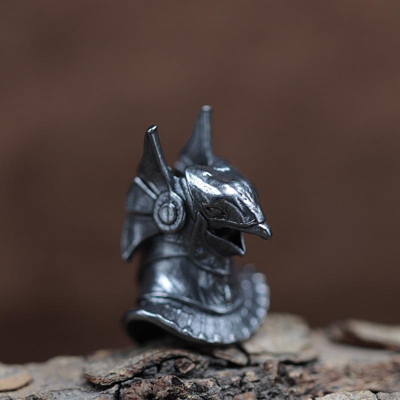Egyptian Patron Saint Horus Brass Knife Beads EDC DIY Paracord Woven Bracelets Lanyard Pendants Accessories Outdoor Tool Hanging