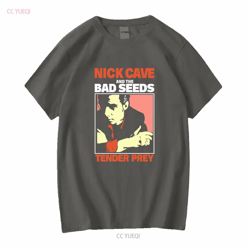 NOT VTG Nick Cave The Bad Seeds Tender Prey M T Shirt Fruit of Loom Artsy vintage Washed Top For Everyday Wear fashion