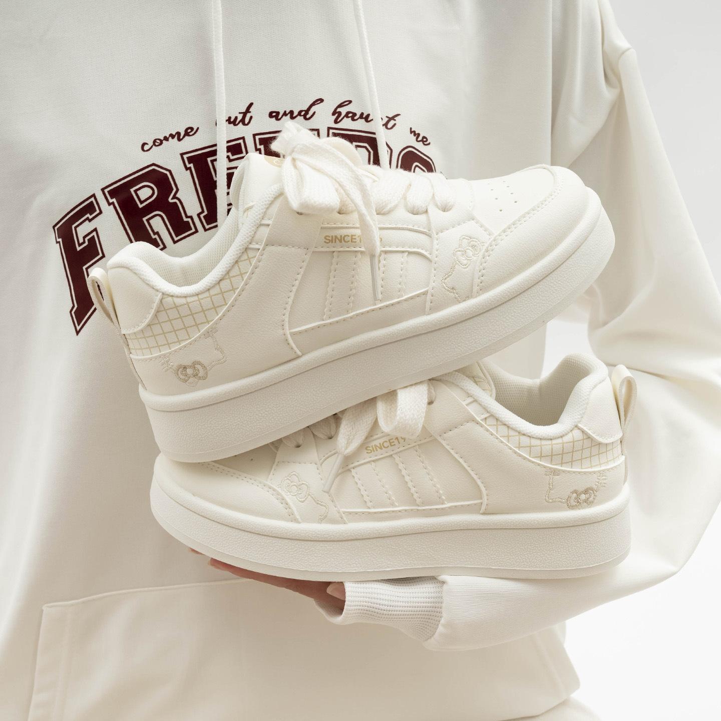 Belle spring new breathable casual platform student board shoes 35