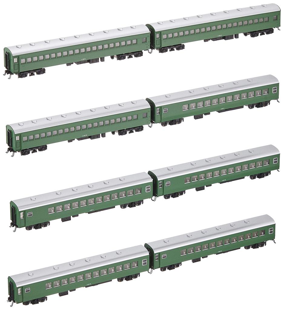 KATO N Gauge Blue General Additional Set "Tsubame" 8-car 10-573