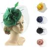 Retro Sinamay Headband Fascinator Wedding Ascot Hat Hatinator Birdcage Veil