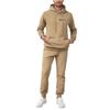Men's Sweatshirt Suit Men's Solid Color Casual Sports Suit Sweatshirt Suit
