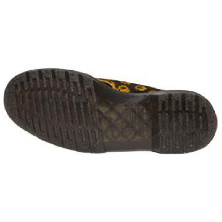 Dr. Martens Lace-Up Round Toe Low-Top Casual Shoes Unisex Sneakers Black 31497946