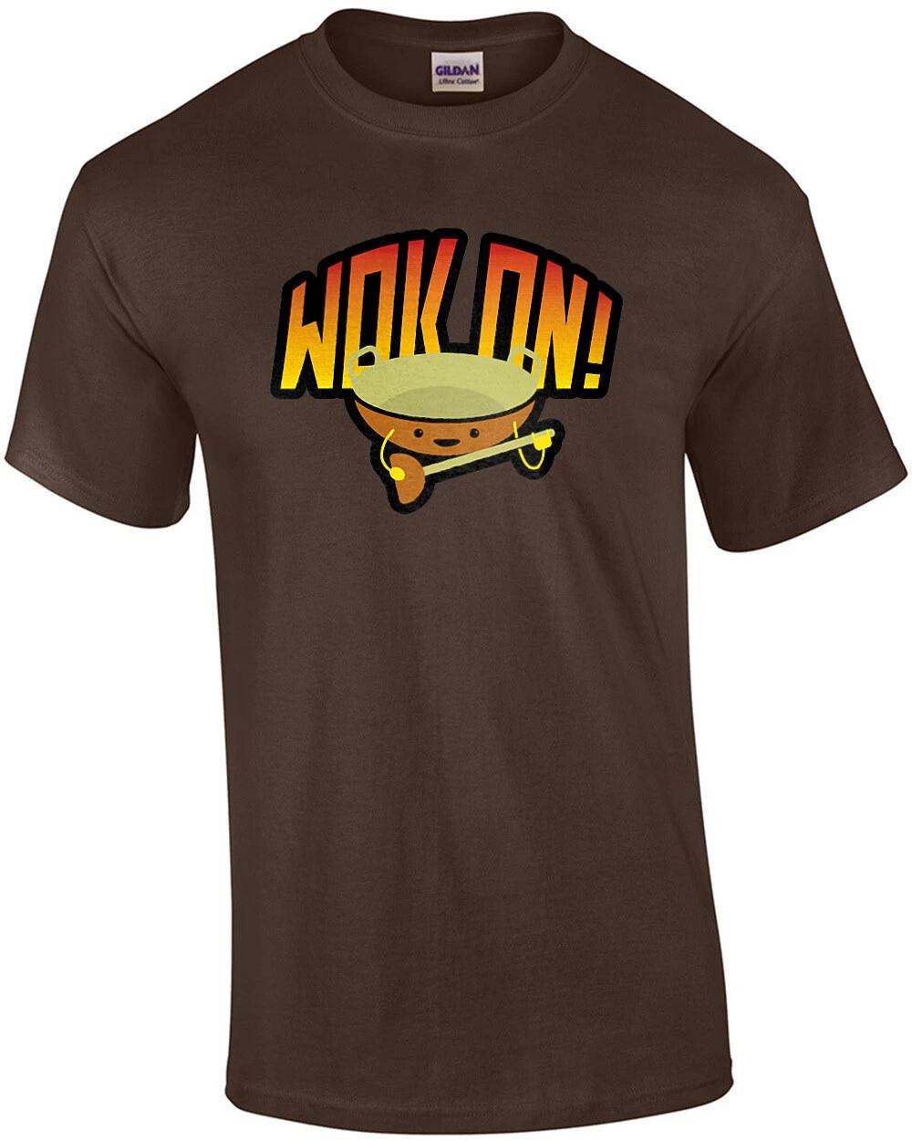 Wok On! - Funny Pun T-Shirt 3XL