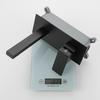 TLXT Black Square Wall-Mounted Basin Faucet