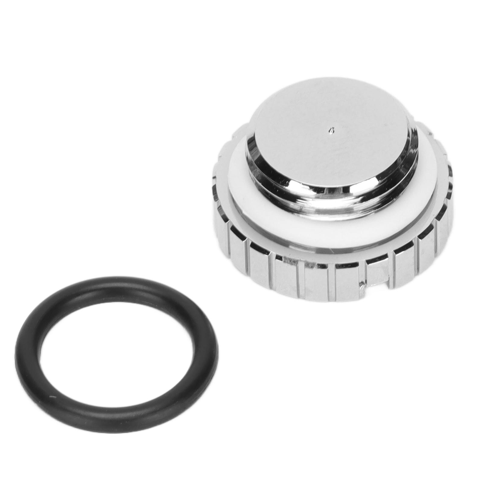 

Water Stop Plug Black Silver G1 4 Thread Plug Fitting with O Ring for Computer Water Cool SystemSilver срібний