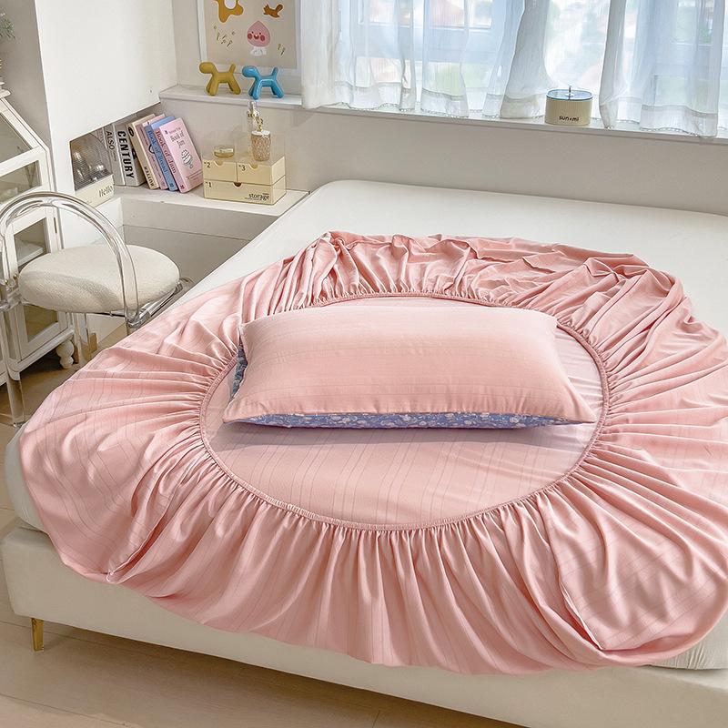 New Double-layer Gauze Bed Sheet Cover Single Piece Single Dormitory Mattress Protector All-inclusive Non-slip Non-shifting Sheet