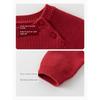 David Bella Kidsren's Knitwear Red Pullover Warm Winter Wear New Style Girls' Knitwear New Year's Top