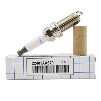 4pcs 22401-AA670 SILFR6A Iridium Spark Plugs For Subaru Impreza Forester Legacy 2.5L For MERCEDES-BENZ CLK For FORD MONDEO