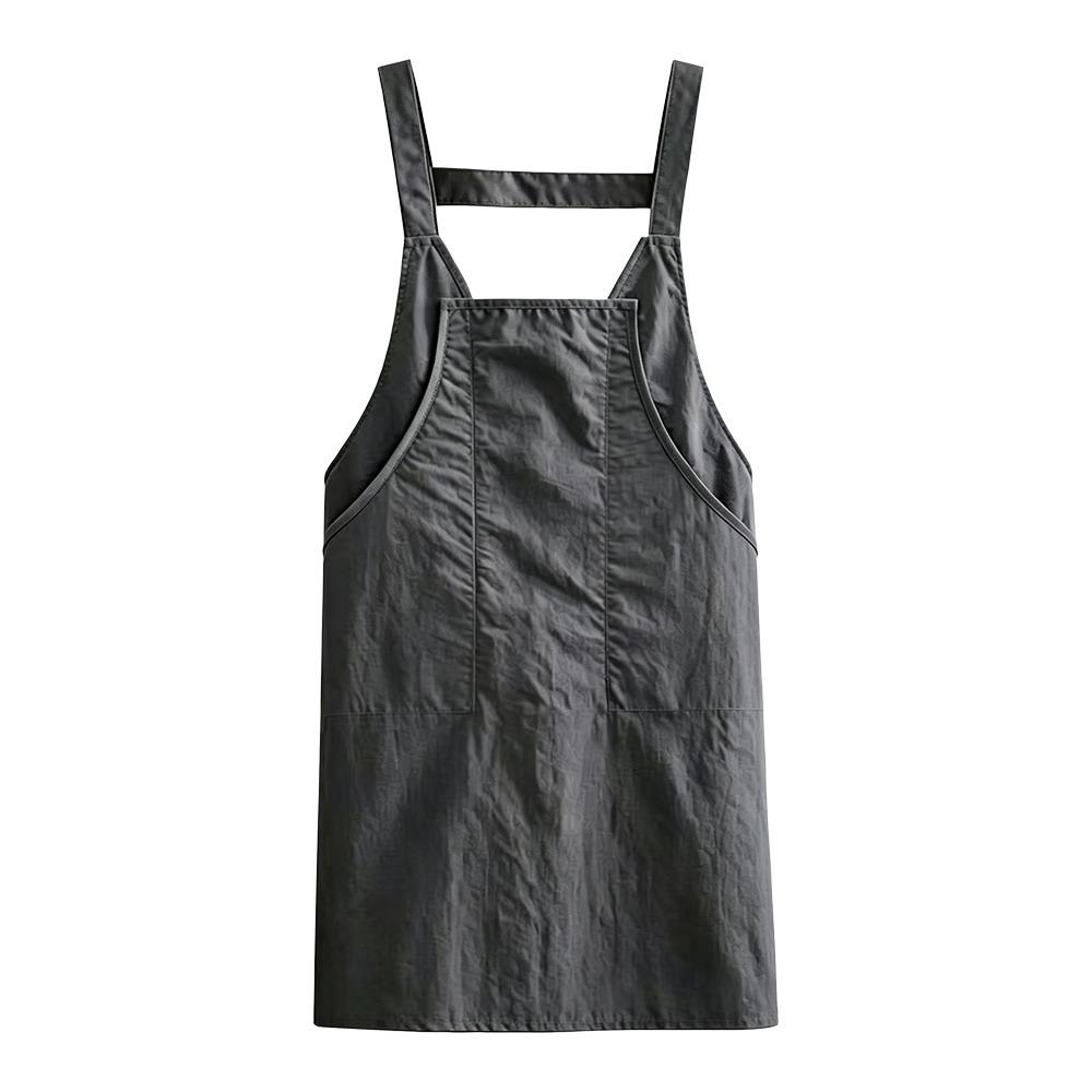 Oil-proof Kitchen Apron Waterproof Catering Work Clothes Modern Chef Apron  for Home Kitchen