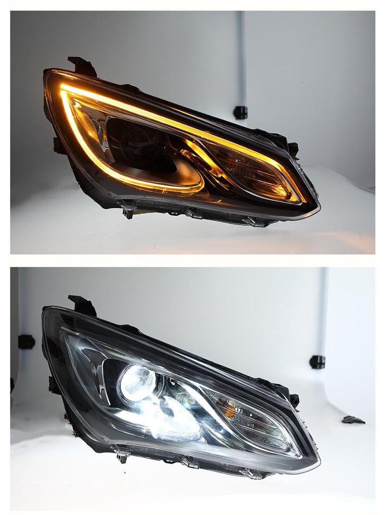 Buick Excelle 15-17 LED Headlight Assembly with Devil Eye & Xenon Lights