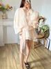 French Pure Desire Style Waist Irregular Hem Dress Women's Spring New Temperament High-end Pleated Short Skirt