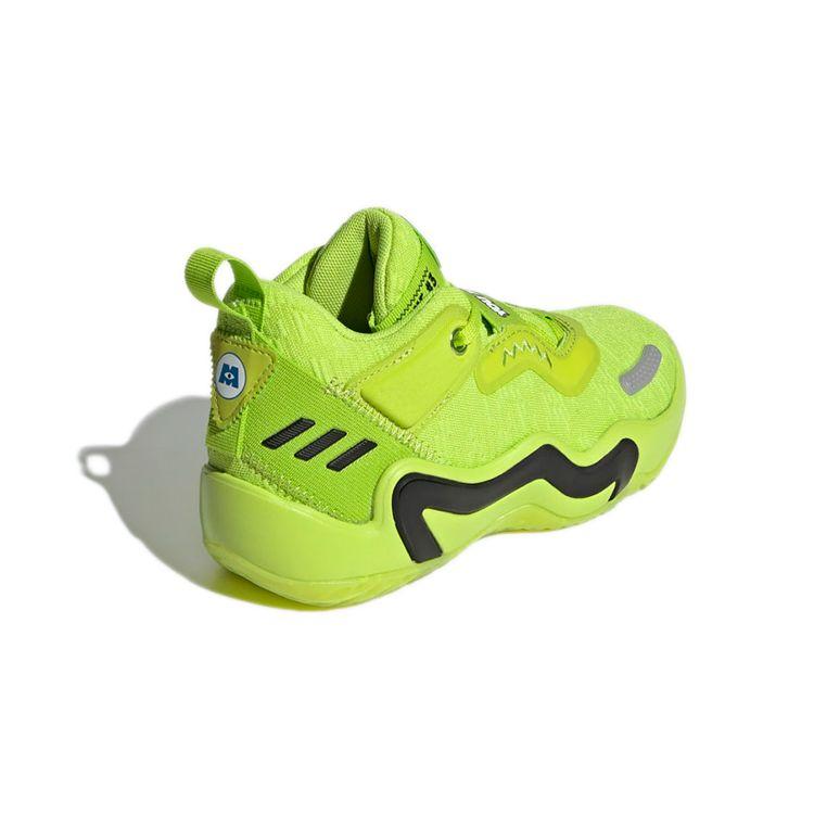 Adidas Monsters Inc. x D.O.N. Issue #3 Little Kid Mike Wazowski Kids Sneakers Green Semi-Solar-Slime Core-Black S42792