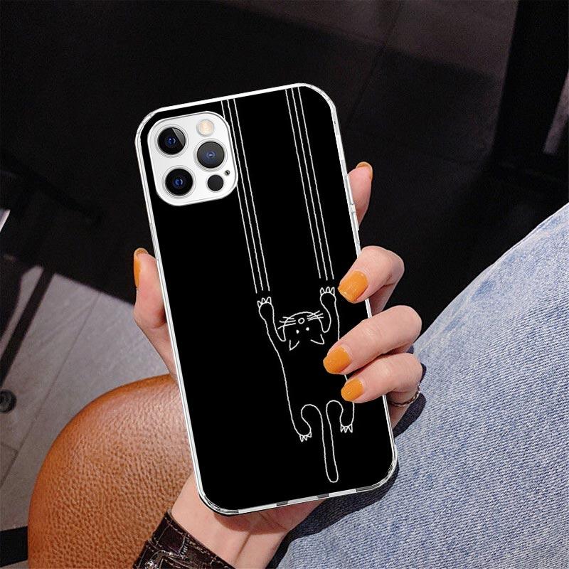 

Cat Footprint Funny Paw Cute Phone Case For iPhone 17 Air 16 Pro Max 16E 15 + 14 Plus 11 12 13 Mini 7 8 SE Gift Print Cover Fund iPhone 16